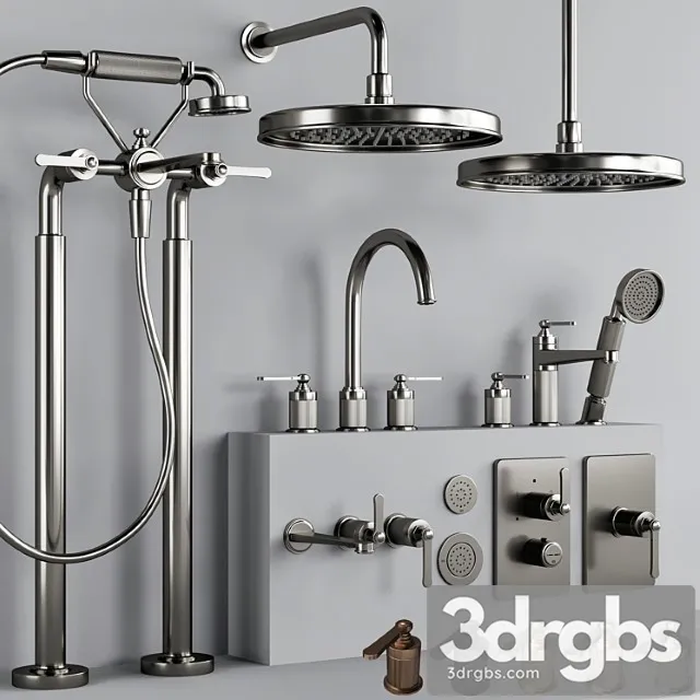 Gessi Venti 20 Bathroom Set 2 3D Model Download