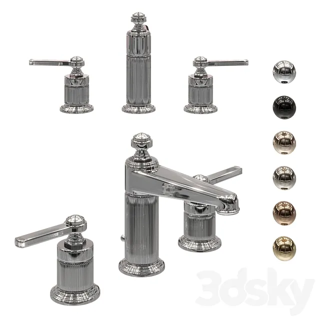 Gessi – Venti20 Art. 65012 65014 3D Model