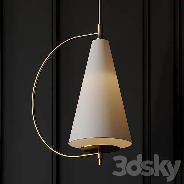 Gesture Pendant by Kelly Wearstler 3DModel