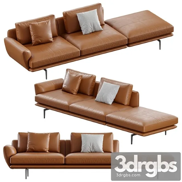 Get back sofa xs 3D Model Download Get back sofa xs 3D Model Download