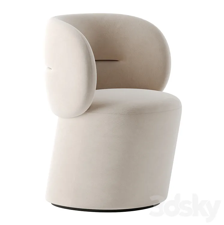 Getlucky Chair by Moroso 3D Model Free Download