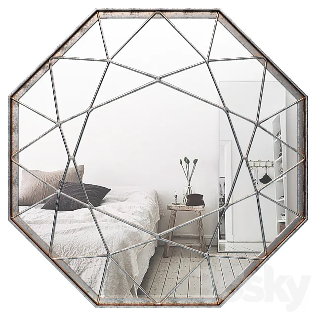 GGI 88 Spider Pattern Mirror 3DModel