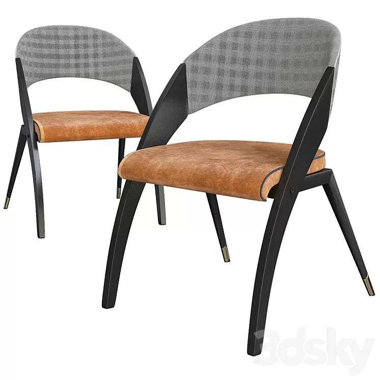 Ghe Cafe MC190 3D Model Ghe Cafe MC190 3D Model