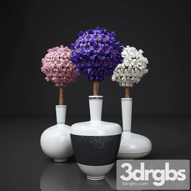 Ghiatsint Floristichieskii Bukiet 3D Model Download Ghiatsint Floristichieskii Bukiet 3D Model Download