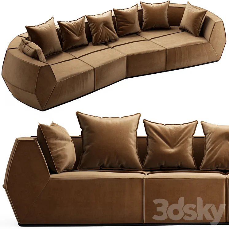 GHIDINI 1961 Infinito Sofa 3D Model Free Download GHIDINI 1961 Infinito Sofa 3D Model Free Download