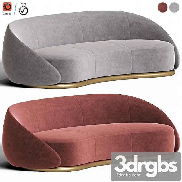 Ghidini abbracci sofa 2 3D Model Download Ghidini abbracci sofa 2 3D Model Download