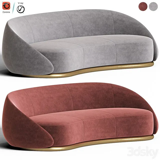 Ghidini Abbracci Sofa 3D Model Ghidini Abbracci Sofa 3D Model