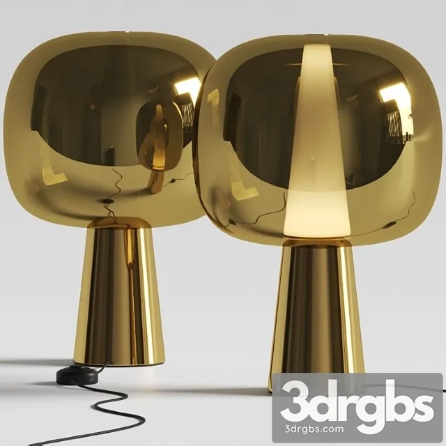 Ghidini Dusk Dawn Lampatron Follett Table Lamp 3D Model Download