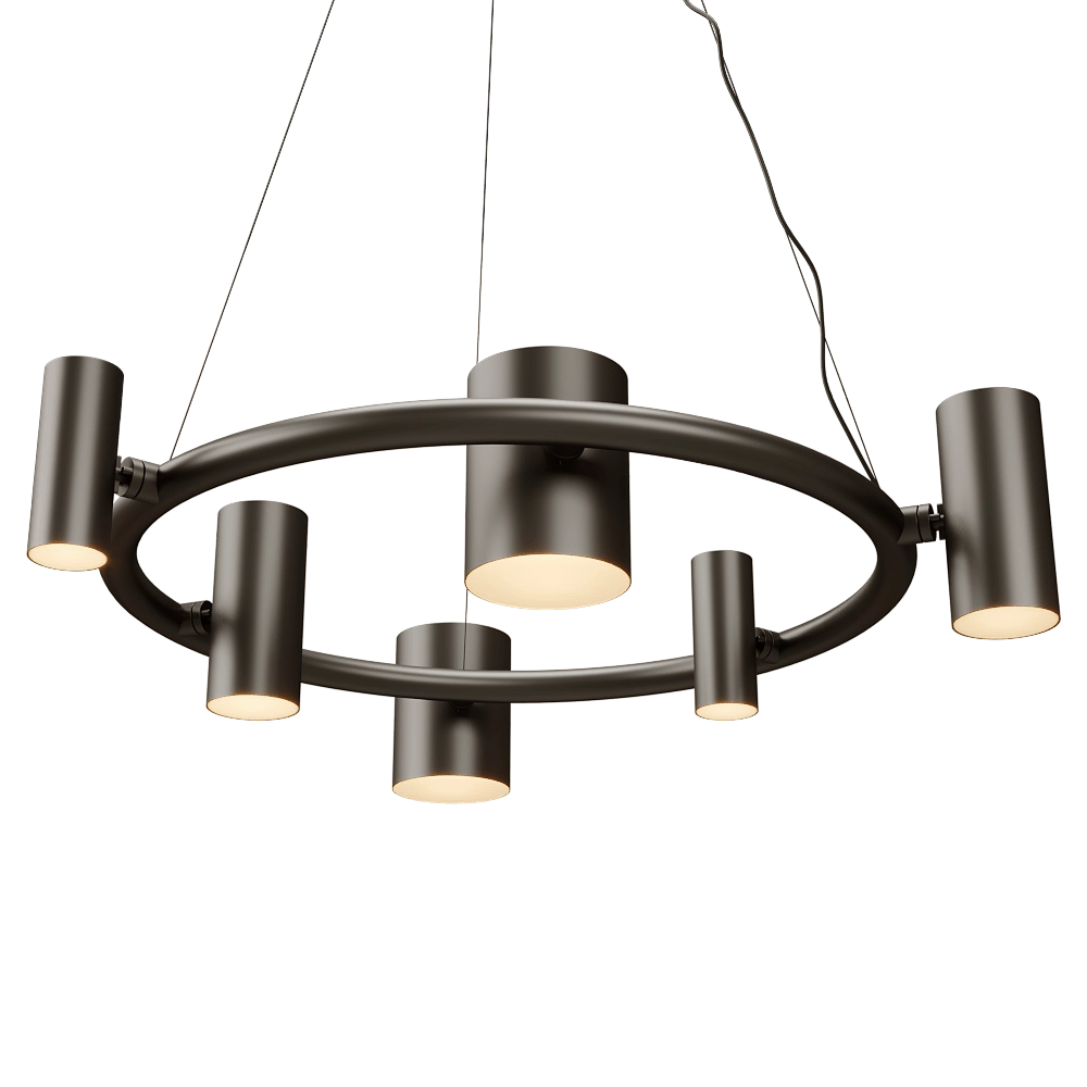 GHIDINI1961 – Ceiling lamp Can Can Round 3D Model
