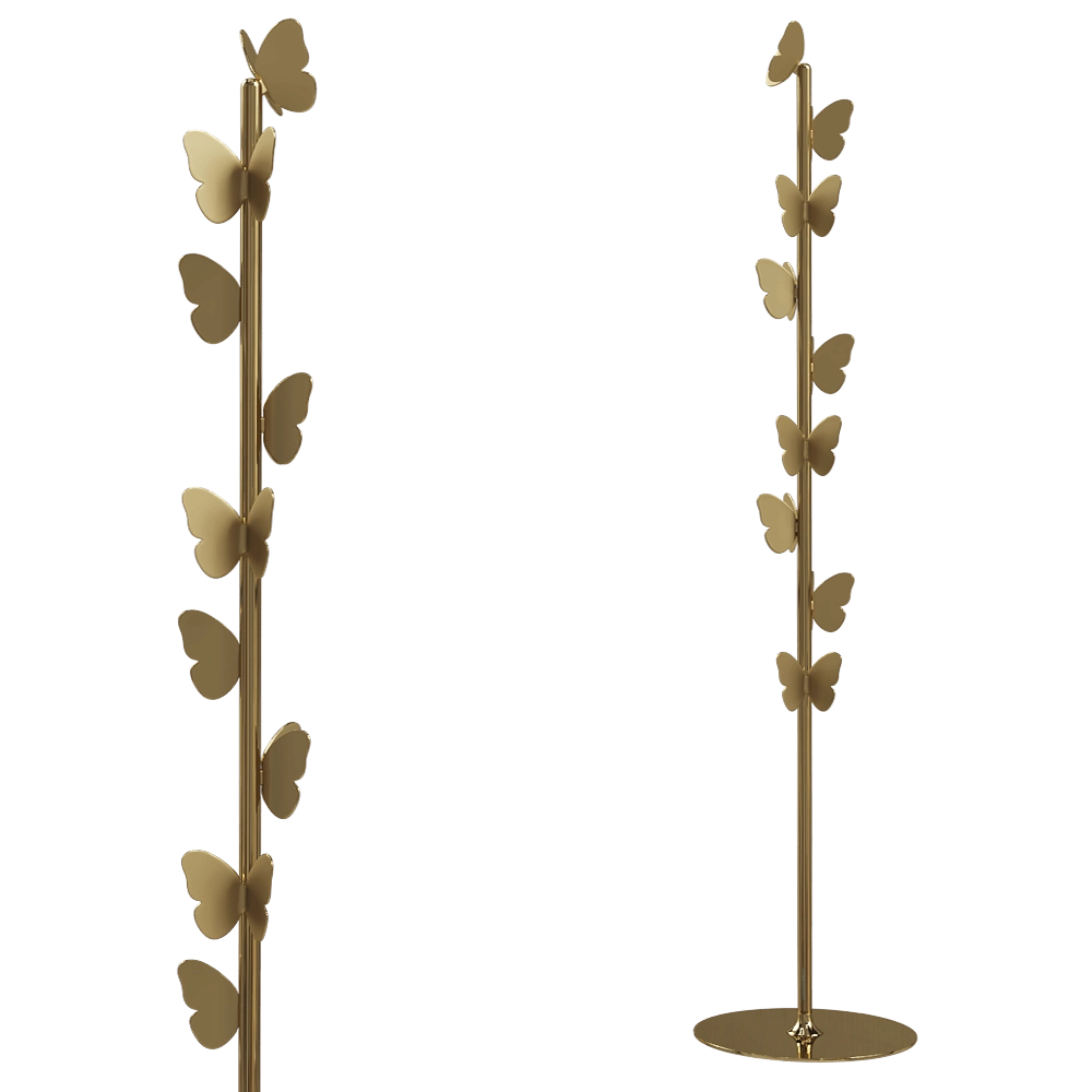 GHIDINI1961 – Coat hanger Butterfly 3D Model