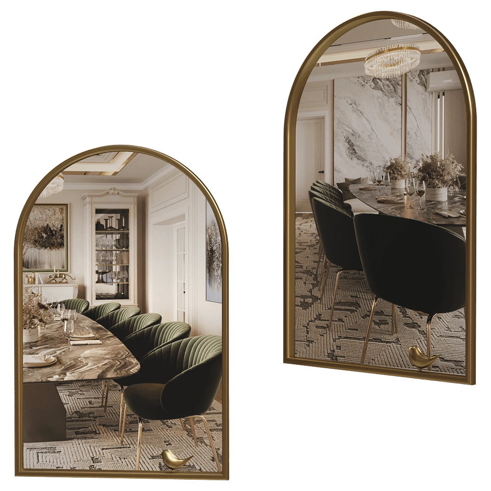 GHIDINI1961 – Mirror Portrait with Birdie 3D Model