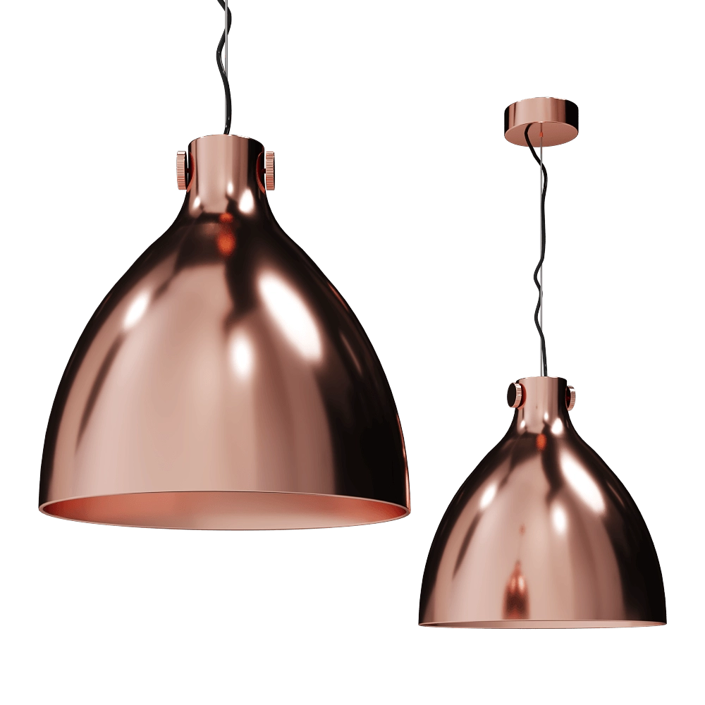 GHIDINI1961 – Pendant lamp Indi-Pendant Round 3D Model