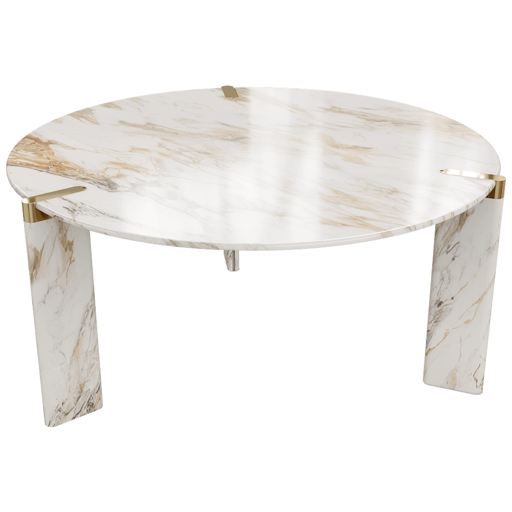 GHIDINI1961 – Round dining table Ottanta 3D Model