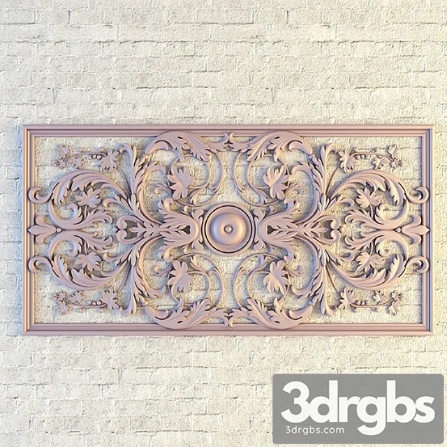 Ghipsovoie Panno 2 3D Model Download