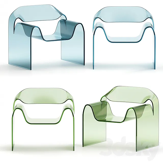 Ghost chair 3D Model Ghost chair 3D Model