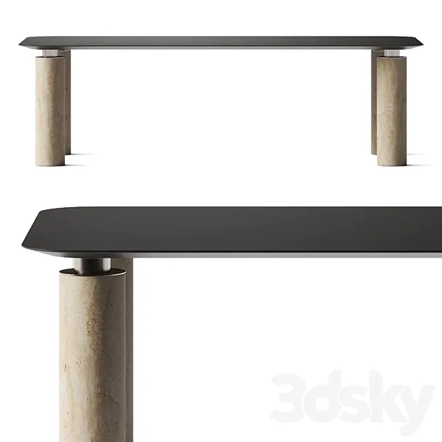 Gianfranco Ferre Rockefeller Dining Table 3DModel