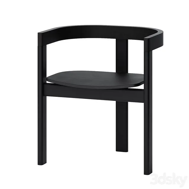 Gibbous chair by JUDE HESLIN DI LEO 3D Model