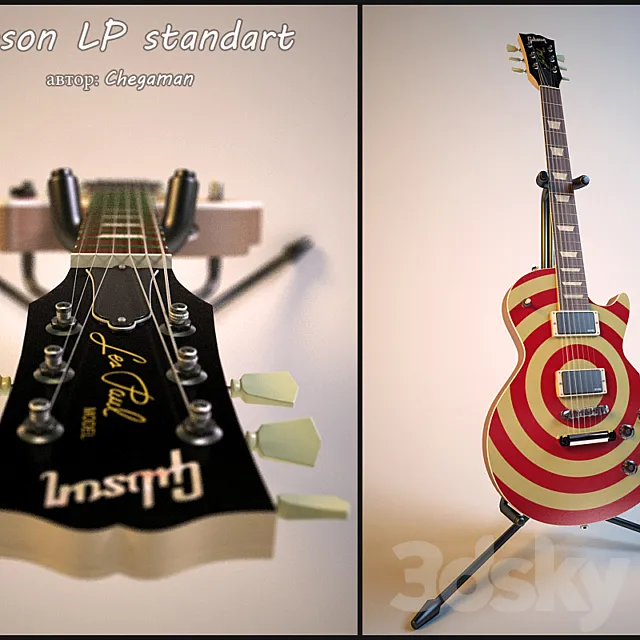 Gibson LP standard 3DModel