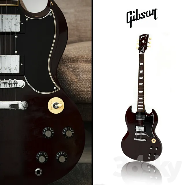 Gibson SG 3D Model