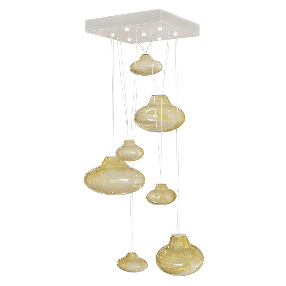 Gie El – Chandelier CLOUD 7 LGH0673 3D Model Gie El – Chandelier CLOUD 7 LGH0673 3D Model