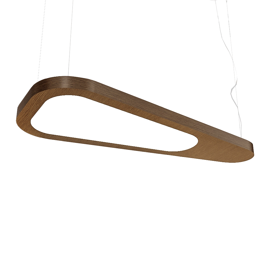 Gie El  – Pendant lamp Avocado brown LGH0650 3D Model