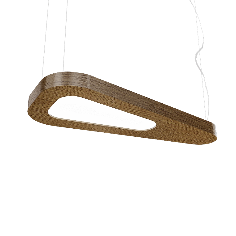 Gie El  – Pendant lamp Avocado brown LGH0660 3D Model