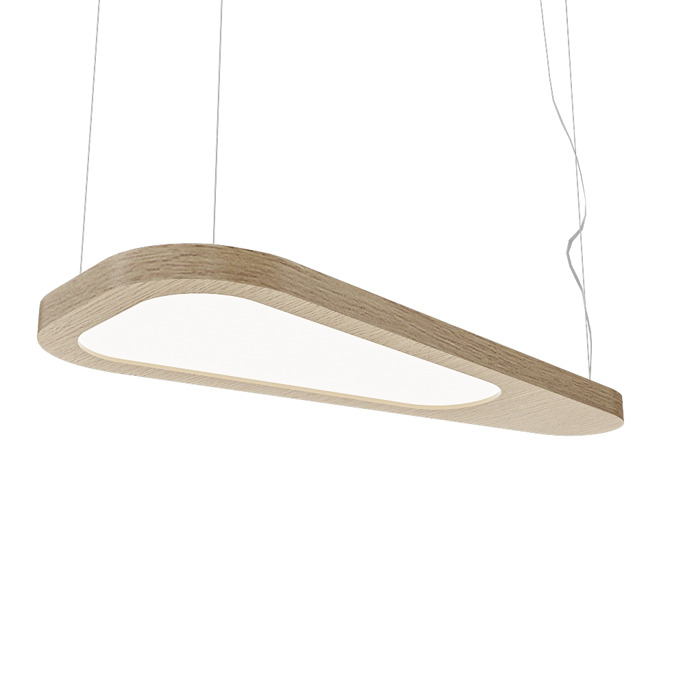 Gie El  – Pendant lamp Avocado white LGH0651 3D Model