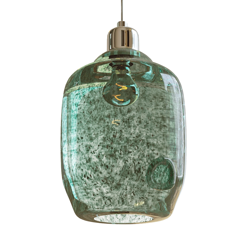Gie El – Pendant lamp Bee LGH0061 turquoise 3D Model Gie El – Pendant lamp Bee LGH0061 turquoise 3D Model