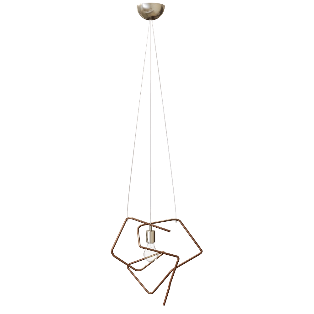 Gie El – Pendant lamp Copper LGH0430 3D Model Gie El – Pendant lamp Copper LGH0430 3D Model
