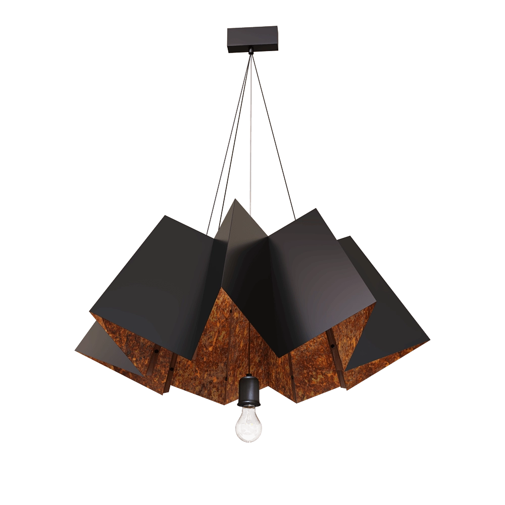 Gie El – Pendant lamp Frill LGH0750 3D Model Gie El – Pendant lamp Frill LGH0750 3D Model
