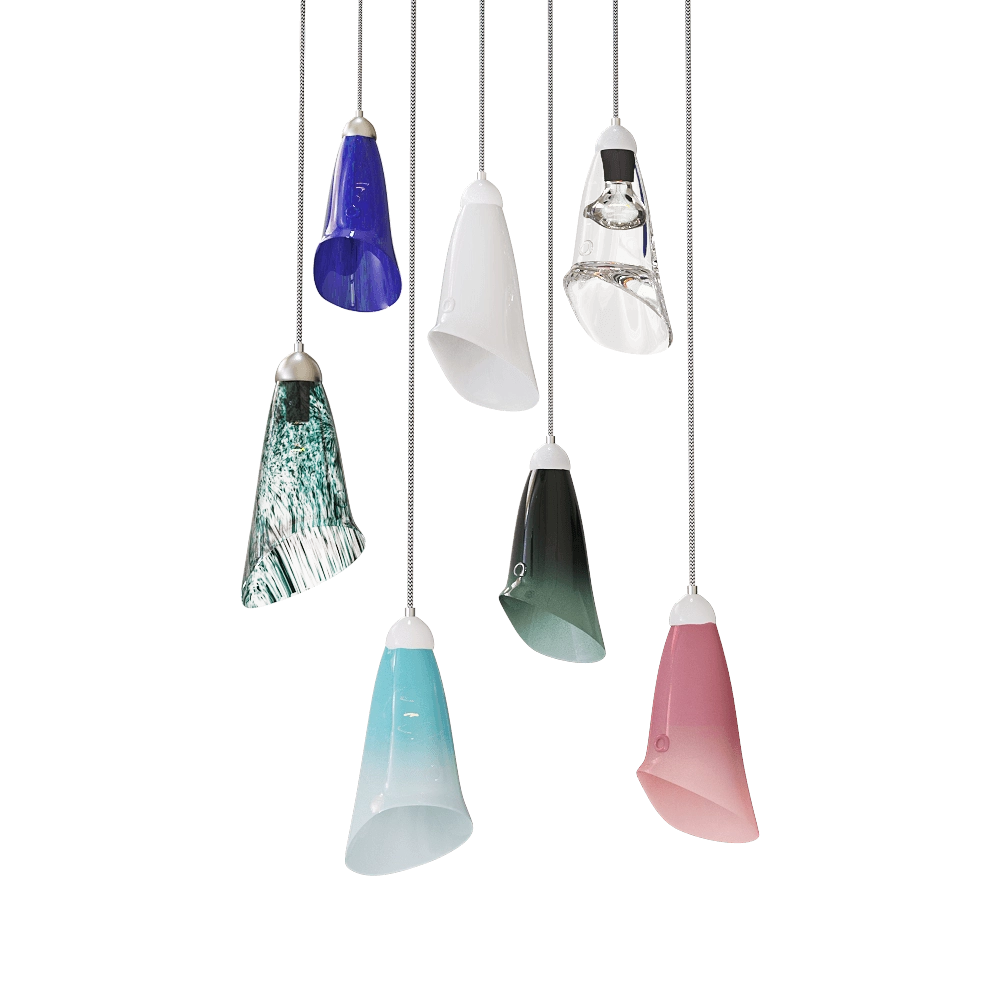 Gie El – Pendant lamp HORN LGH0260 3D Model Gie El – Pendant lamp HORN LGH0260 3D Model