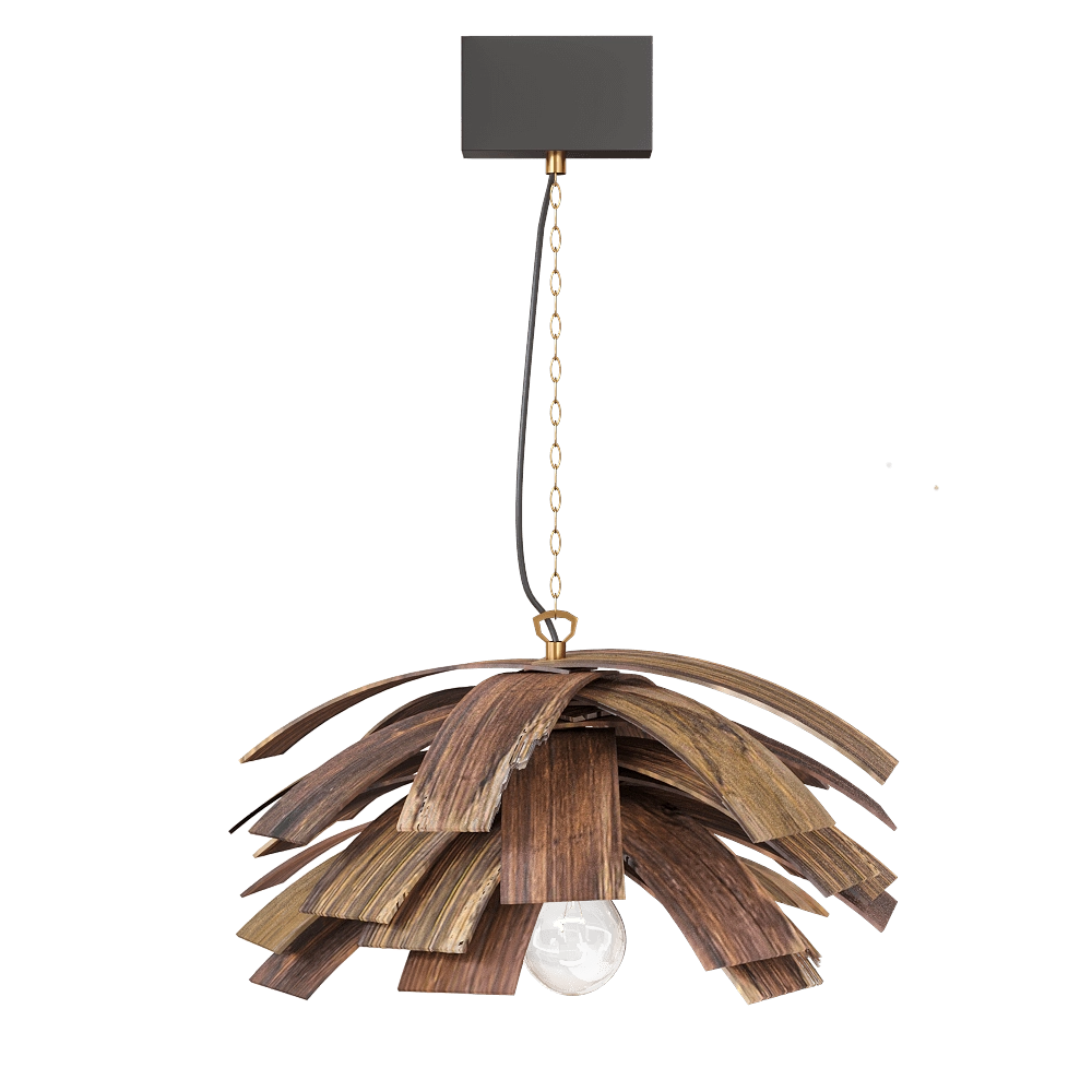 Gie El – Pendant lamp Shingle LGH0240 3D Model Gie El – Pendant lamp Shingle LGH0240 3D Model