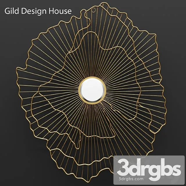 Gild Rachel Wall Mirror Mirror Sun Abstraction Gold Luxury Metal Wall Decor 3D Model Download Gild Rachel Wall Mirror Mirror Sun Abstraction Gold Luxury Metal Wall Decor 3D Model Download