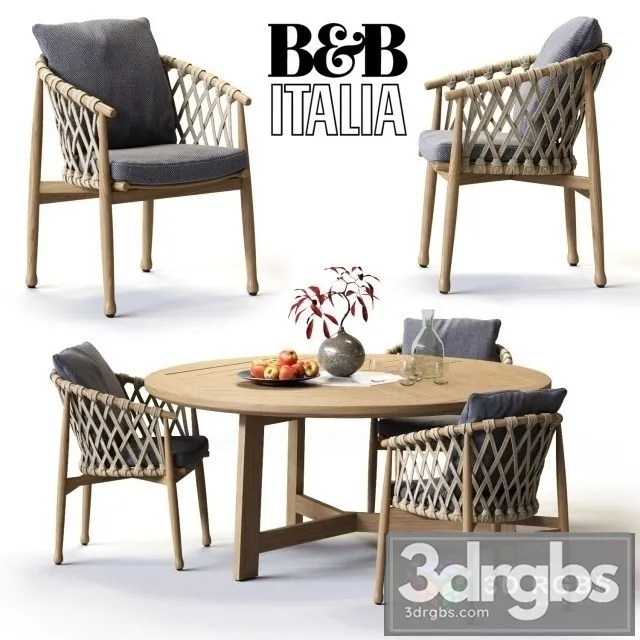 Ginestra Round Table 3D Model Download