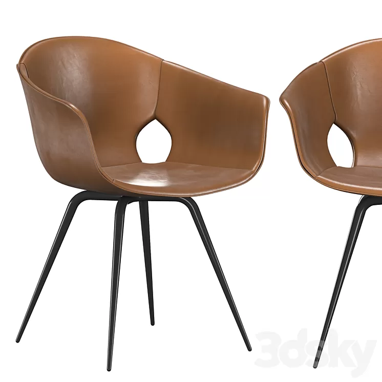 GINGER ALE SIDE CHAIR 3D Model Free Download