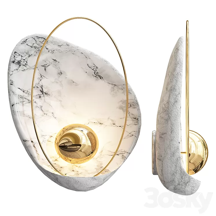 Ginger & Jagger Pearl WALL LAMP 3D Model Free Download Ginger & Jagger Pearl WALL LAMP 3D Model Free Download