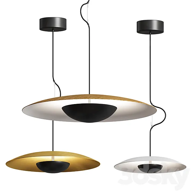 Ginger Pendant Lamp 3D Model Ginger Pendant Lamp 3D Model