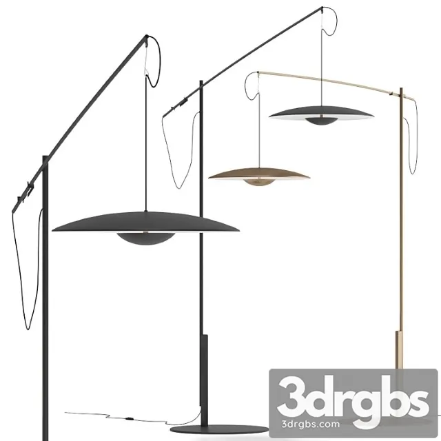 Ginger Xl 42 Floor Lamp By Marset 3D Model Download
