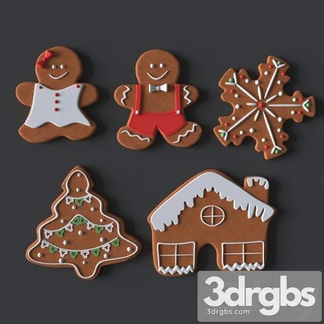 Gingerbread 3D Model Download