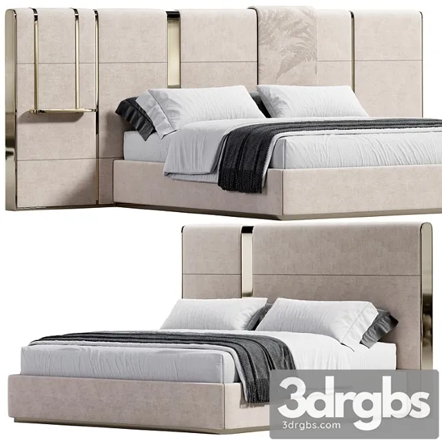 Ginko Bed By Bizzotto Italia 3D Model Download