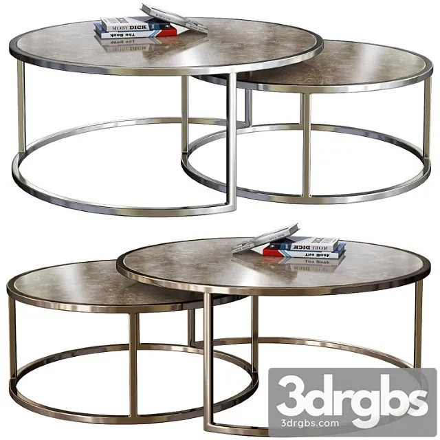 Ginny Nesting Coffee Tables 3D Model Download
