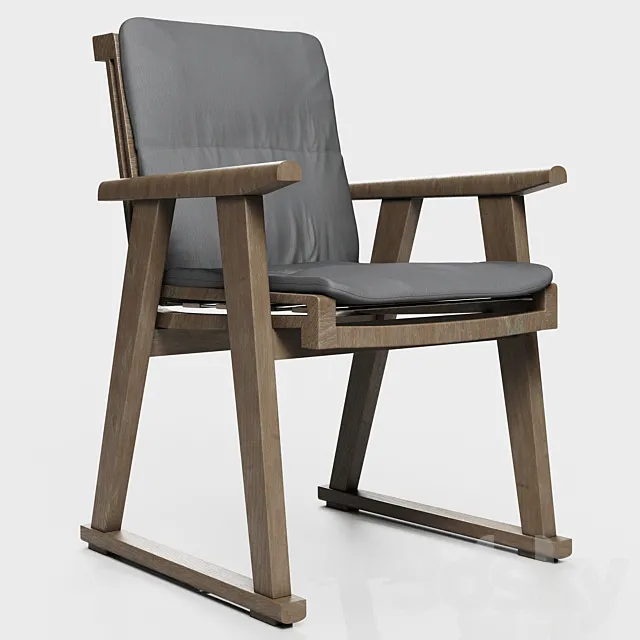 Gio outdoor chair – B&B italia 3D Model