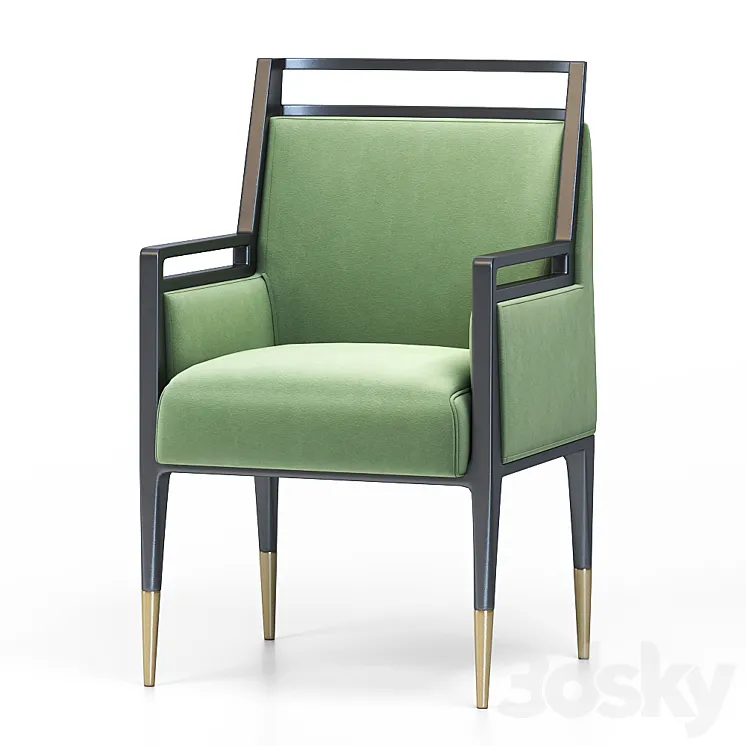 gio ponti armchair 1950 3D Model Free Download gio ponti armchair 1950 3D Model Free Download