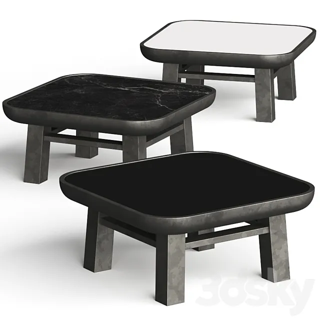 Giobagnara Olympia Coffee Tables 3DModel Giobagnara Olympia Coffee Tables 3DModel