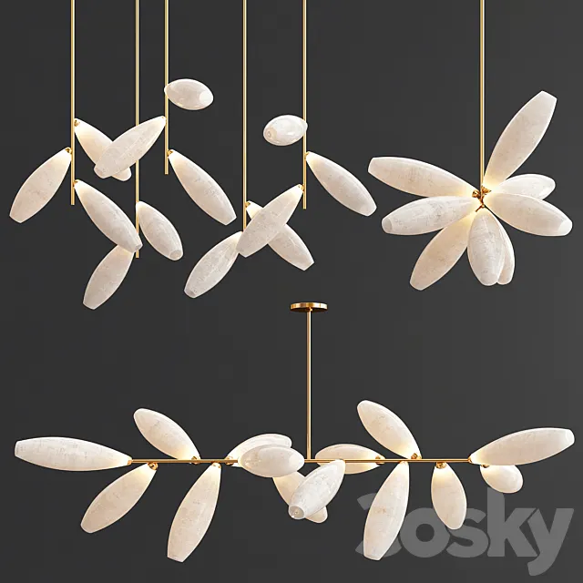 Giopato Coombes Gem Collection – 3 type 3DModel Giopato Coombes Gem Collection – 3 type 3DModel