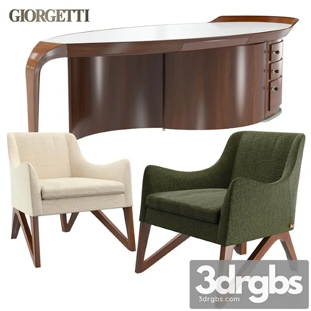 Giorgetti 2 3D Model Download