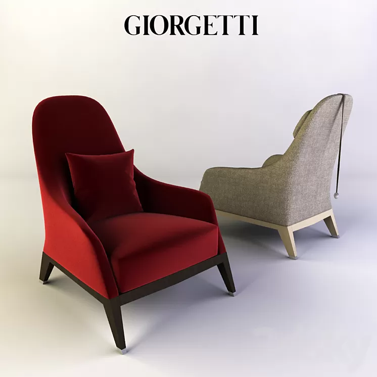 Giorgetti 51060 3D Model Giorgetti 51060 3D Model