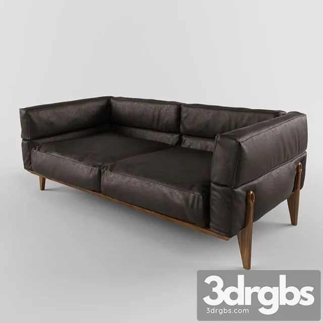 Giorgetti Ago Sofa 3D Model Download