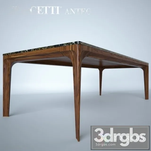 Giorgetti Anteo Table 3D Model Download