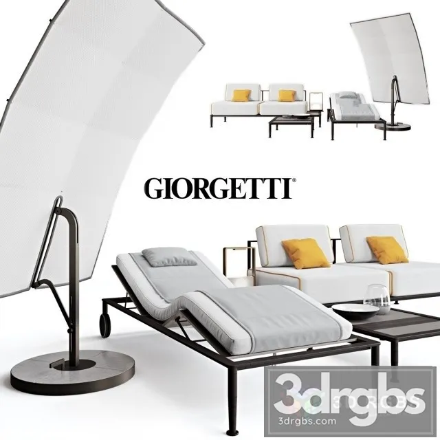 Giorgetti GEA Armchair 3D Model Download Giorgetti GEA Armchair 3D Model Download